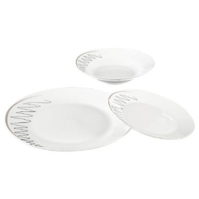 VAJILLA DE PORCELANA 18 PIEZAS