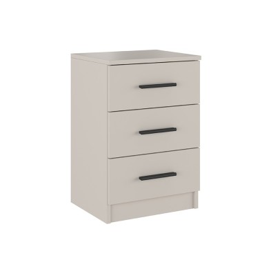 Mesita de noche 3 cajones Aura