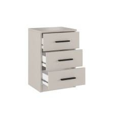 Dormitorio Juvenil Aura + 2 Mesitas 3 cajones