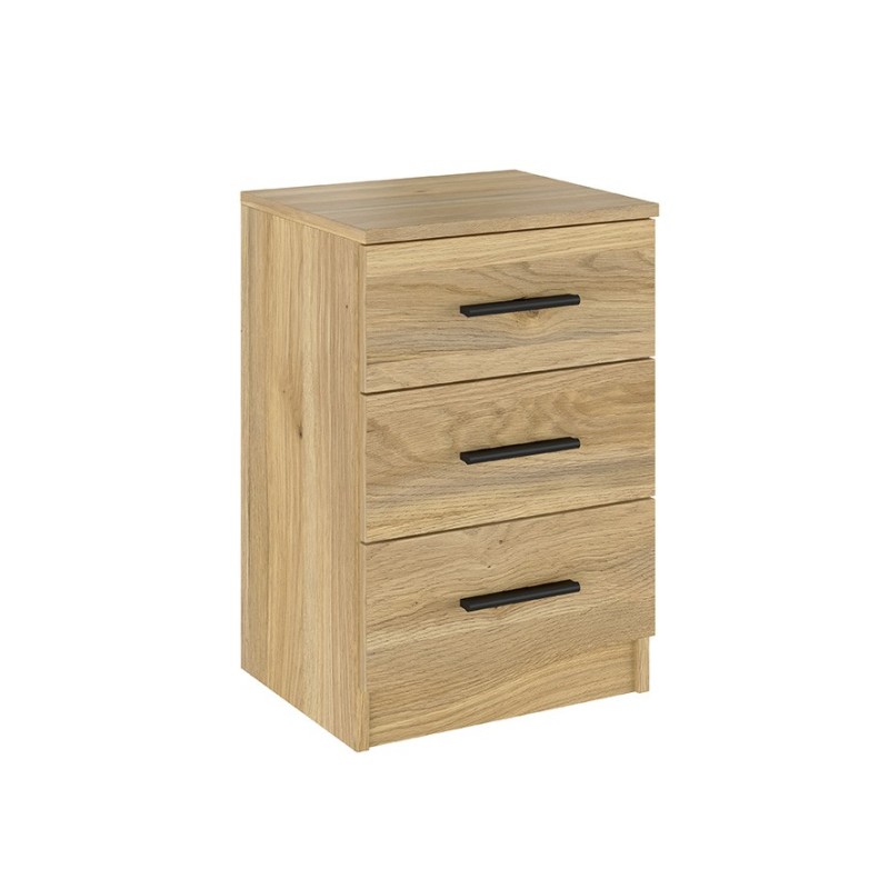 Dormitorio Juvenil Aura + 2 Mesitas 3 cajones