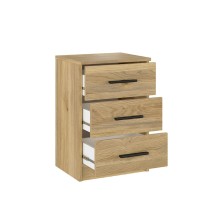 Dormitorio Juvenil Aura + 2 Mesitas 3 cajones