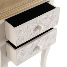 Mesita de noche 2 cajones Tenny