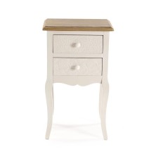 Mesita de noche 2 cajones Tenny
