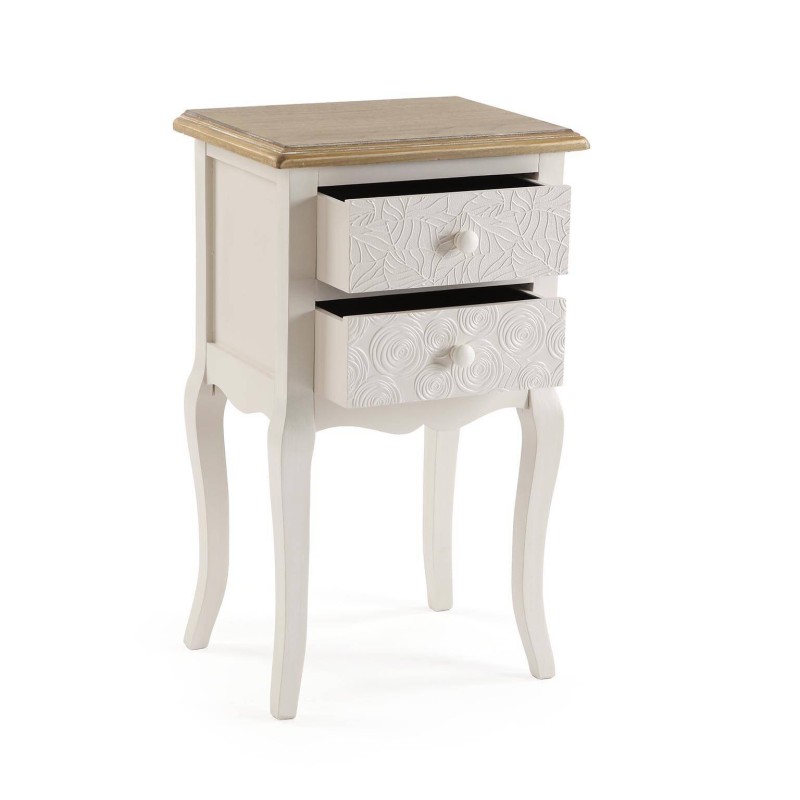 Mesita de noche 2 cajones Tenny