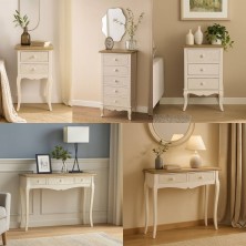 Mesita de noche 2 cajones Tenny