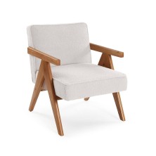 Sillón bajo con reposabrazos Liam