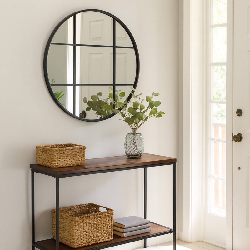 Espejo ventana redonda