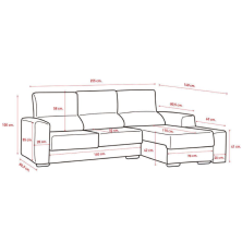 Chaiselongue V.F. Izq. Sevilla