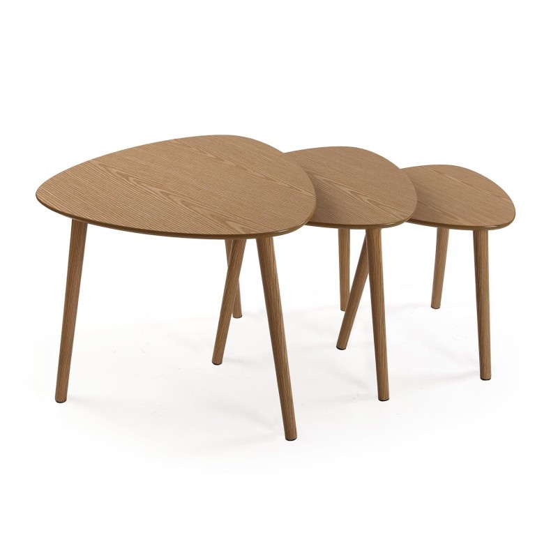 Set de 3 mesas auxiliares