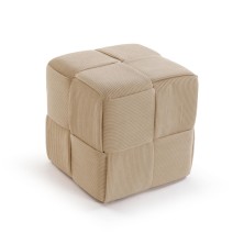 Puf cuadrado Corduroy