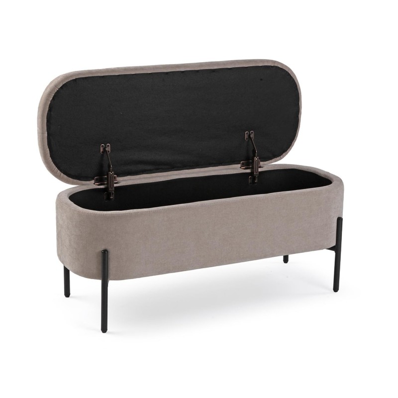 Pie de cama tapizado