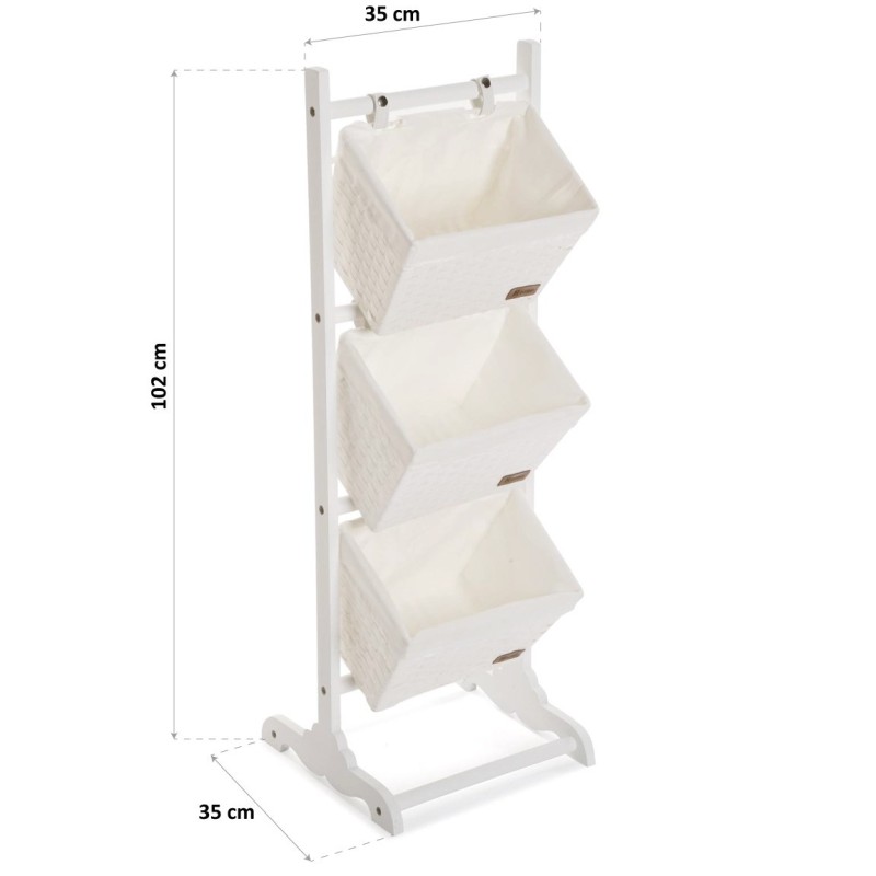 Mueble baño 3 cestas