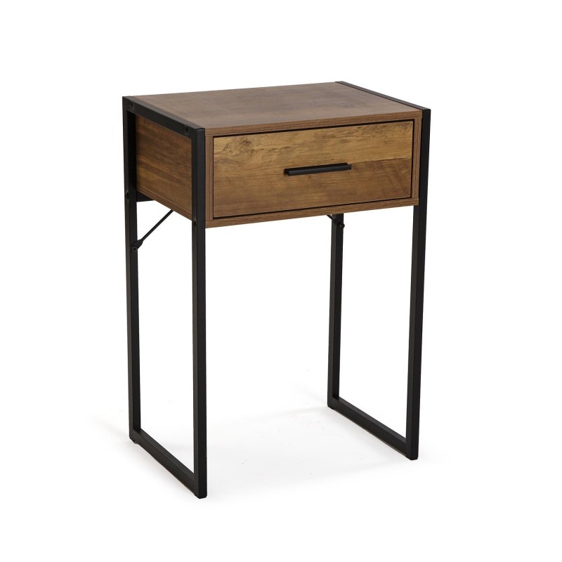 Mesita industrial con cajón