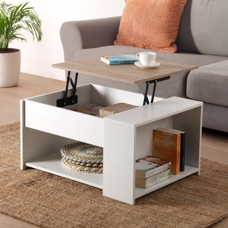 Mesa de centro extensible