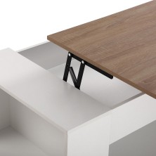 Mesa de centro extensible