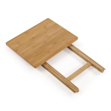 Mesa auxiliar plegable madera