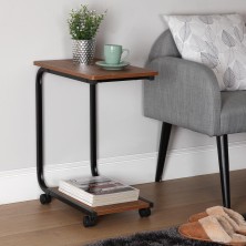 Mesa auxiliar con rueda