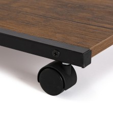 Mesa auxiliar con rueda