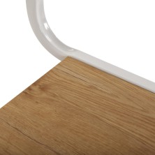 Mesa auxiliar con rueda