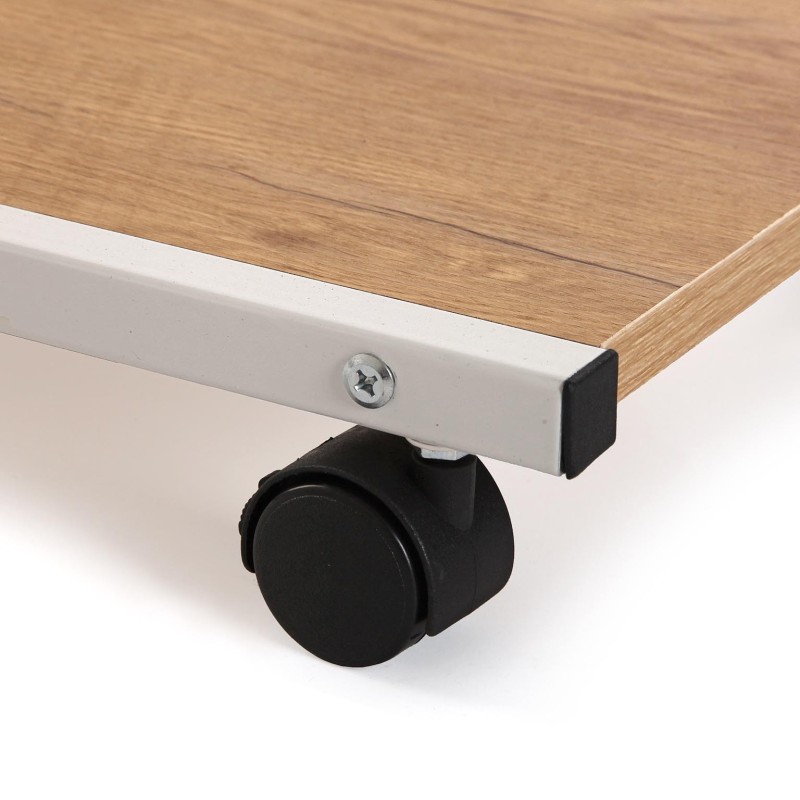 Mesa auxiliar con rueda