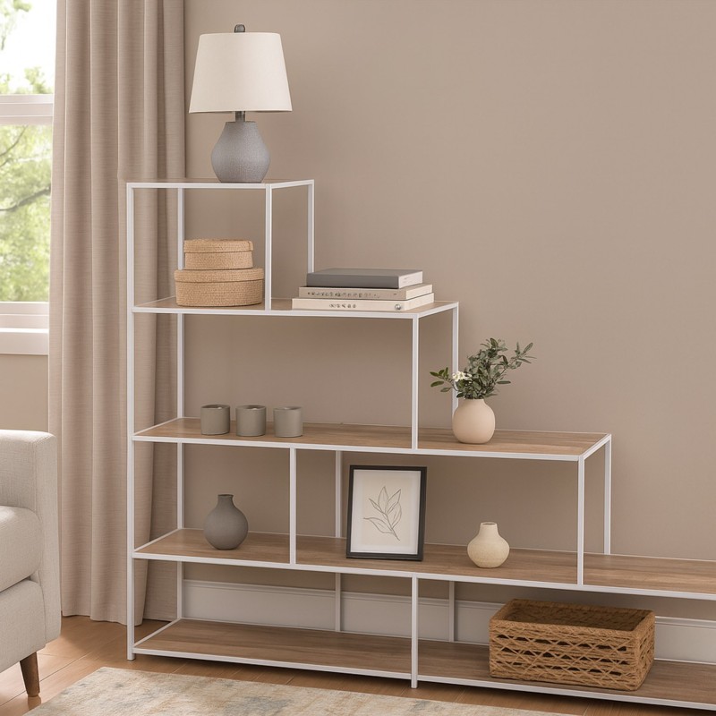 Estanteria escalonada 4 baldas