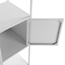 Estanteria 4 baldas con cajon