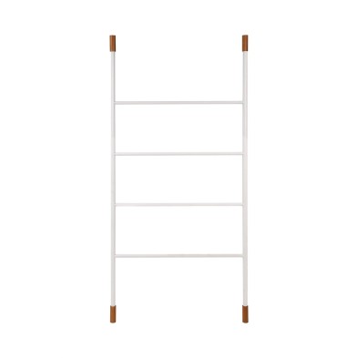 Escalera toallero bambú y metal