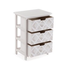 Mesita 3 cajones Eco