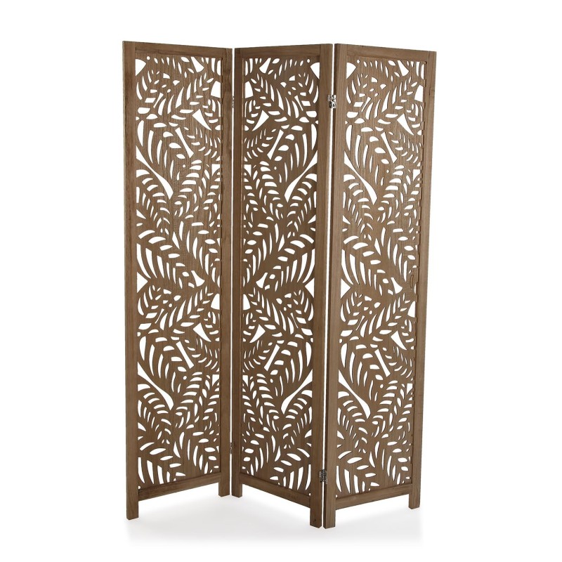 Biombo madera Hojas