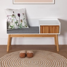 Banco con almacenaje Devy