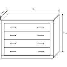 Cómoda Lara en Liquidación - Muebles Liquidator