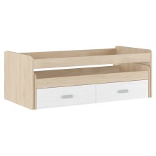 Cama compacta  + cama nido con cajonera Donald