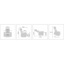 Butaca Relax Powerlift Toledo en Liquidación - Muebles Liquidator