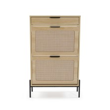 Zapatero con 2 puertas con cajón