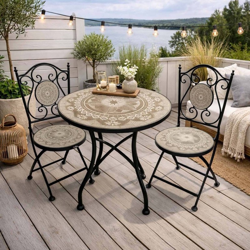 Set mesa y 2 sillas Terai