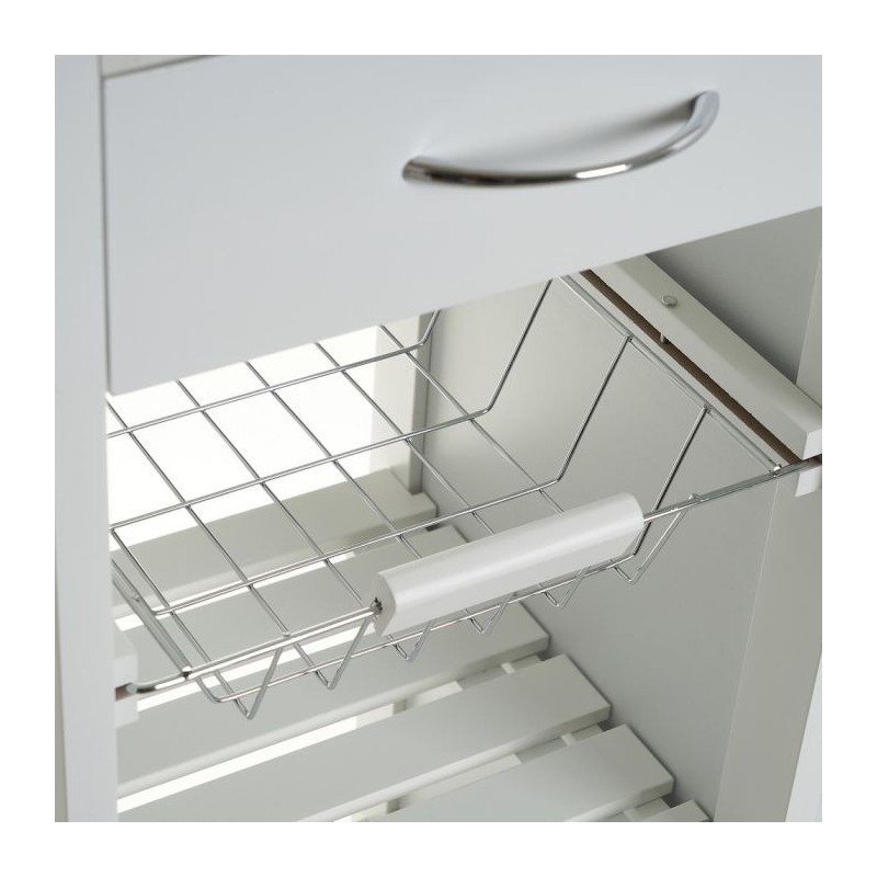 Carro Cocina Bambú/MDF en Liquidación - Muebles Liquidator