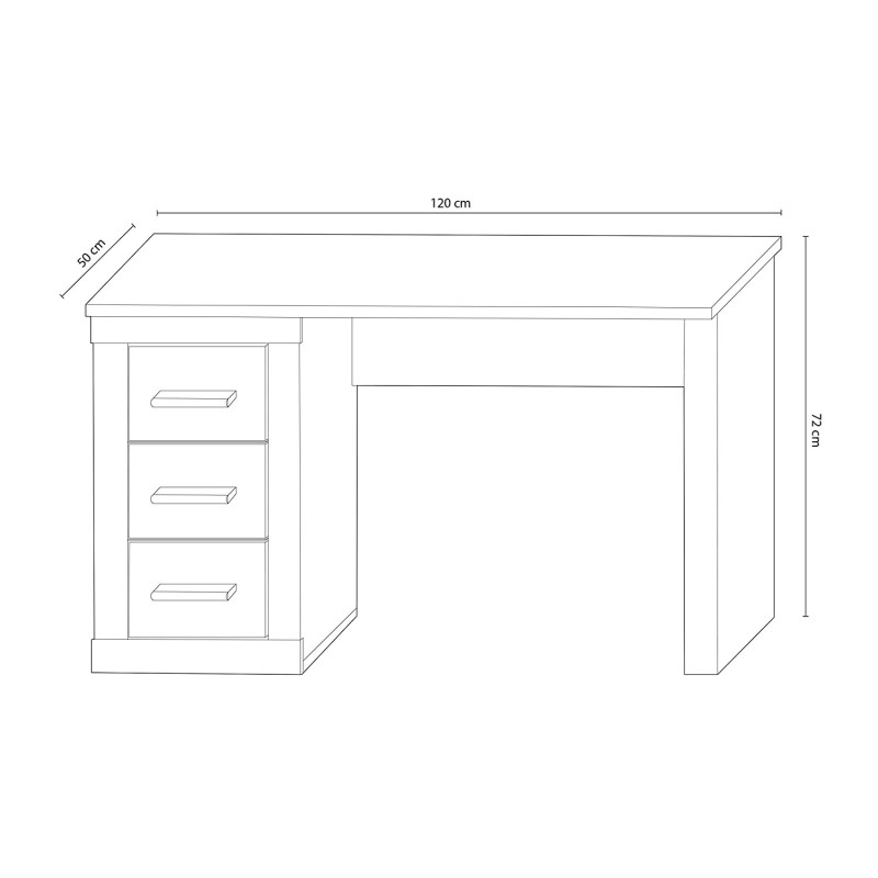 Mesa de estudio Lara en Liquidación - Muebles Liquidator
