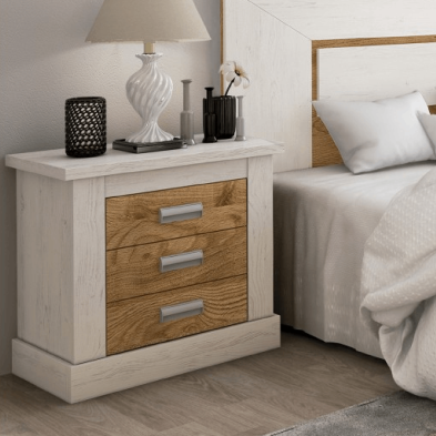 Mesita de noche Roncal en Liquidación - Muebles Liquidator