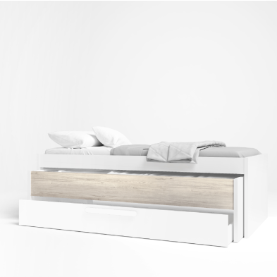 Cama Compacto Estelle en Liquidación - Muebles Liquidator