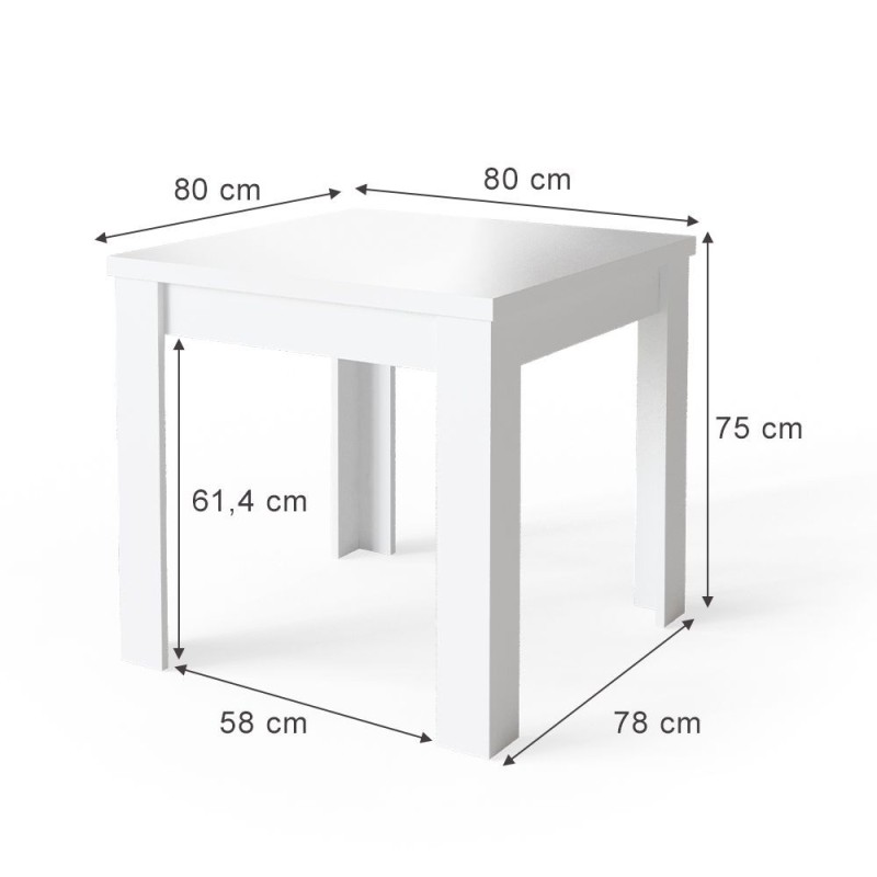 Mesa de comedor 80 Moder