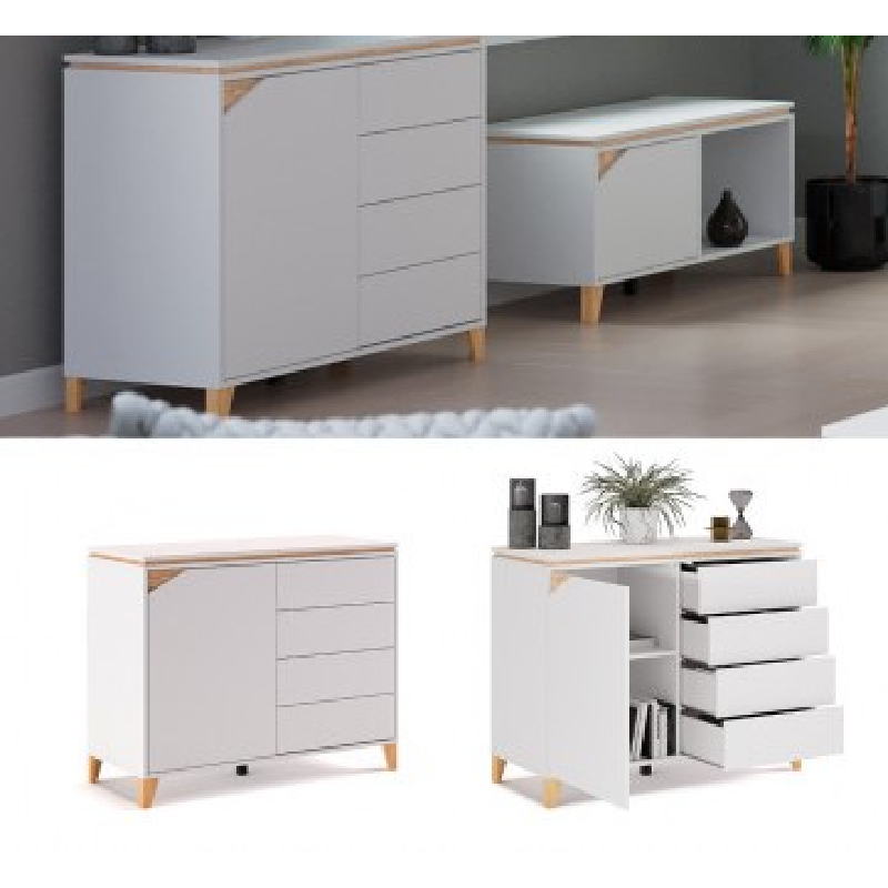 Cómoda 1 puerta Moder