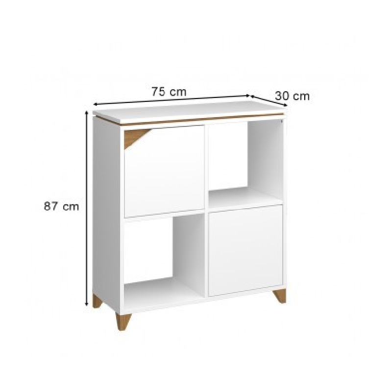 Estantería 2 cajones Moder en Liquidación - Muebles Liquidator