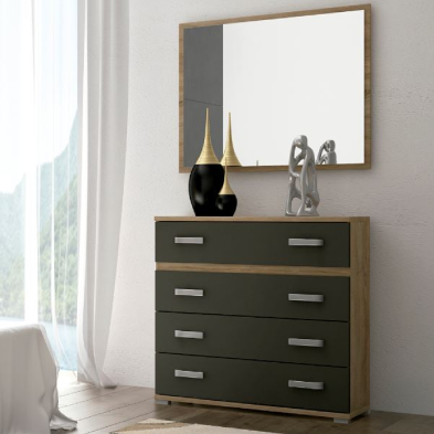 Comodín 4 Cajones Priego en Liquidación - Muebles Liquidator