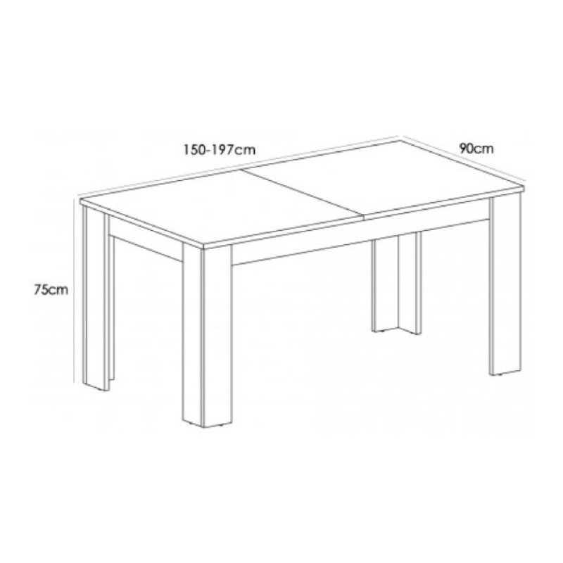 Mesa de comedor Elena en Liquidación - Muebles Liquidator
