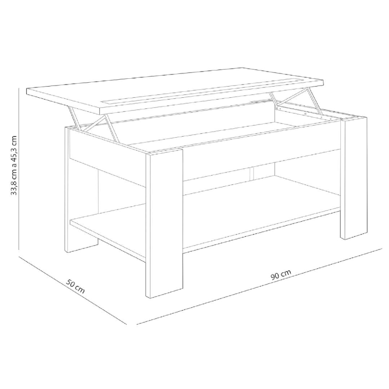 Mesa de Centro Águeda en Liquidación - Muebles Liquidator