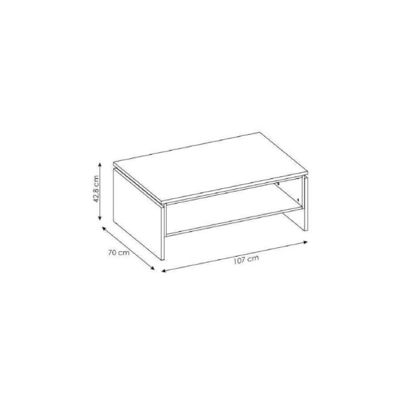 Mesa de centro Brolo en Liquidación - Muebles Liquidator