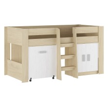 Cama block con mesa de estudio Donald