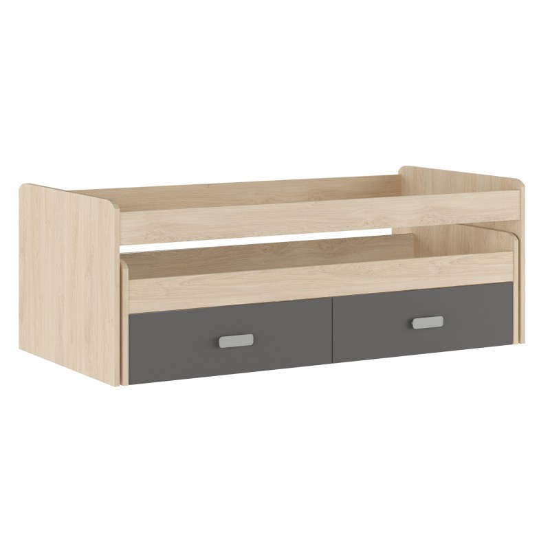 Cama compacta  + cama nido con cajonera Donald