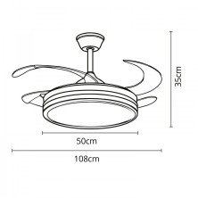 Ventilador 4 aspas