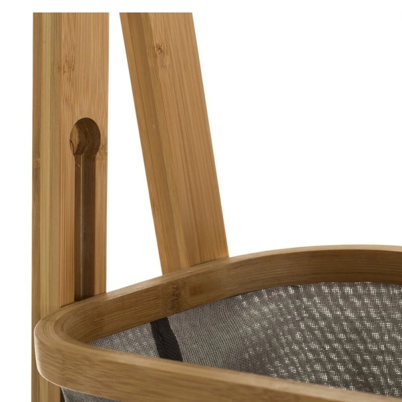 MUEBLE 2 CESTAS BAMBU/TELA